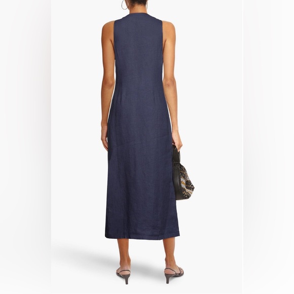 Onia Linen Midi Dress - Picture 2 of 8